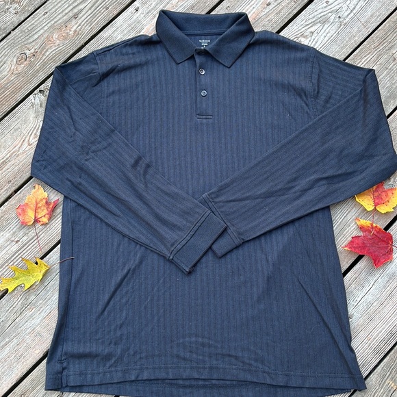 Van Heusen polo style, collared jersey L - Picture 4 of 5